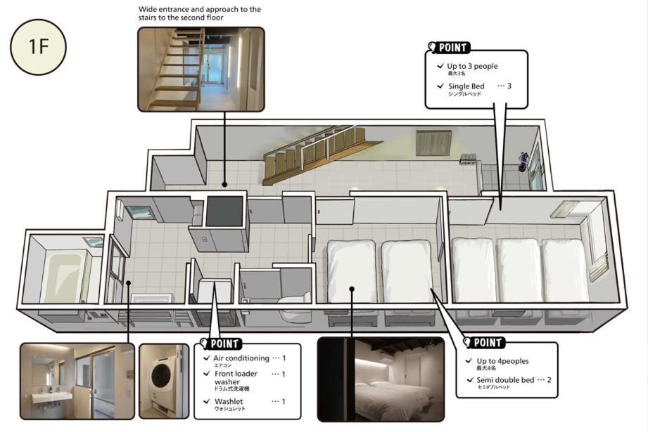 Ruff - Hosai - Apartment Канадзава Екстериор снимка