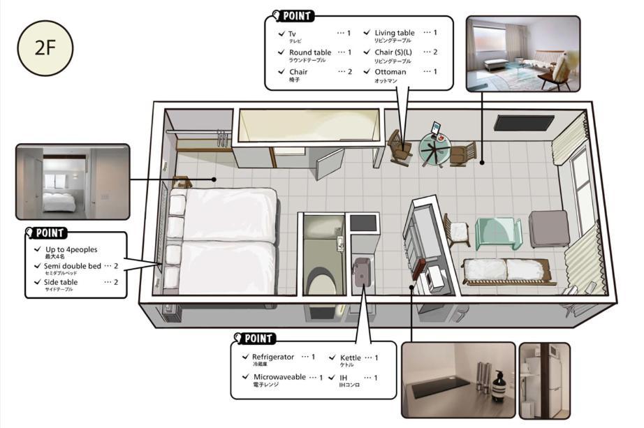 Ruff - Hosai - Apartment Канадзава Екстериор снимка